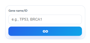 Gene name or ID search box on the HGVD top page